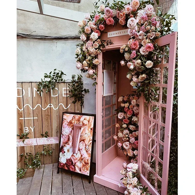 Excellent Top Quality Hot SalesFactory Price Customized Metal Pink Telephone London Classic Phone Booth For Sale
Excellent Top Quality Hot SalesFactory Price Customized Metal Pink Telephone London Classic Phone Booth For Sale