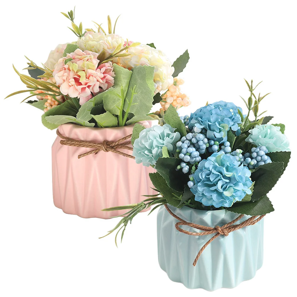 2Pcs Lifelike Fake Potted Plant Bonsai Ornament for Room Bedroom Study Tabletop Decorative Faux Flower Indoor Plant Arrangement
2Pcs Lifelike Fake Potted Plant Bonsai Ornament for Room Bedroom Study Tabletop Decorative Faux Flower Indoor Plant Arrangement