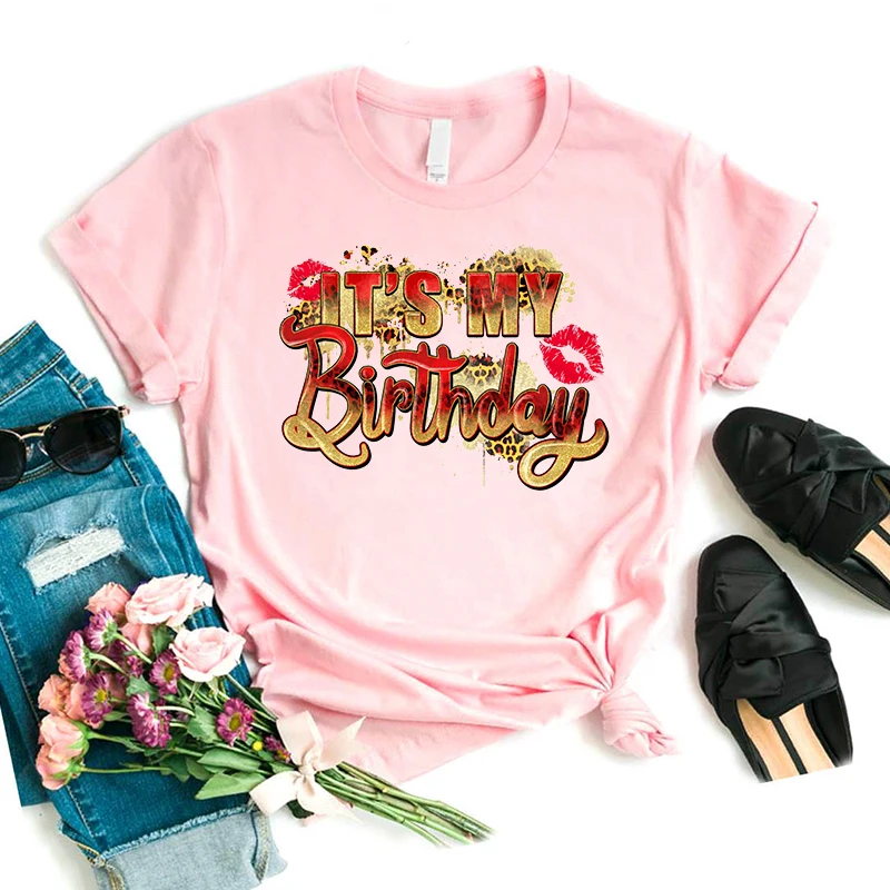 Leopard Birthday Queen Graphic Printed T Shirt Girls Funny Butterfly Tshirt Women Harajuku Shirt Summer Short Sleeve T-Shirt
Leopard Birthday Queen Graphic Printed T Shirt Girls Funny Butterfly Tshirt Women Harajuku Shirt Summer Short Sleeve T-Shirt