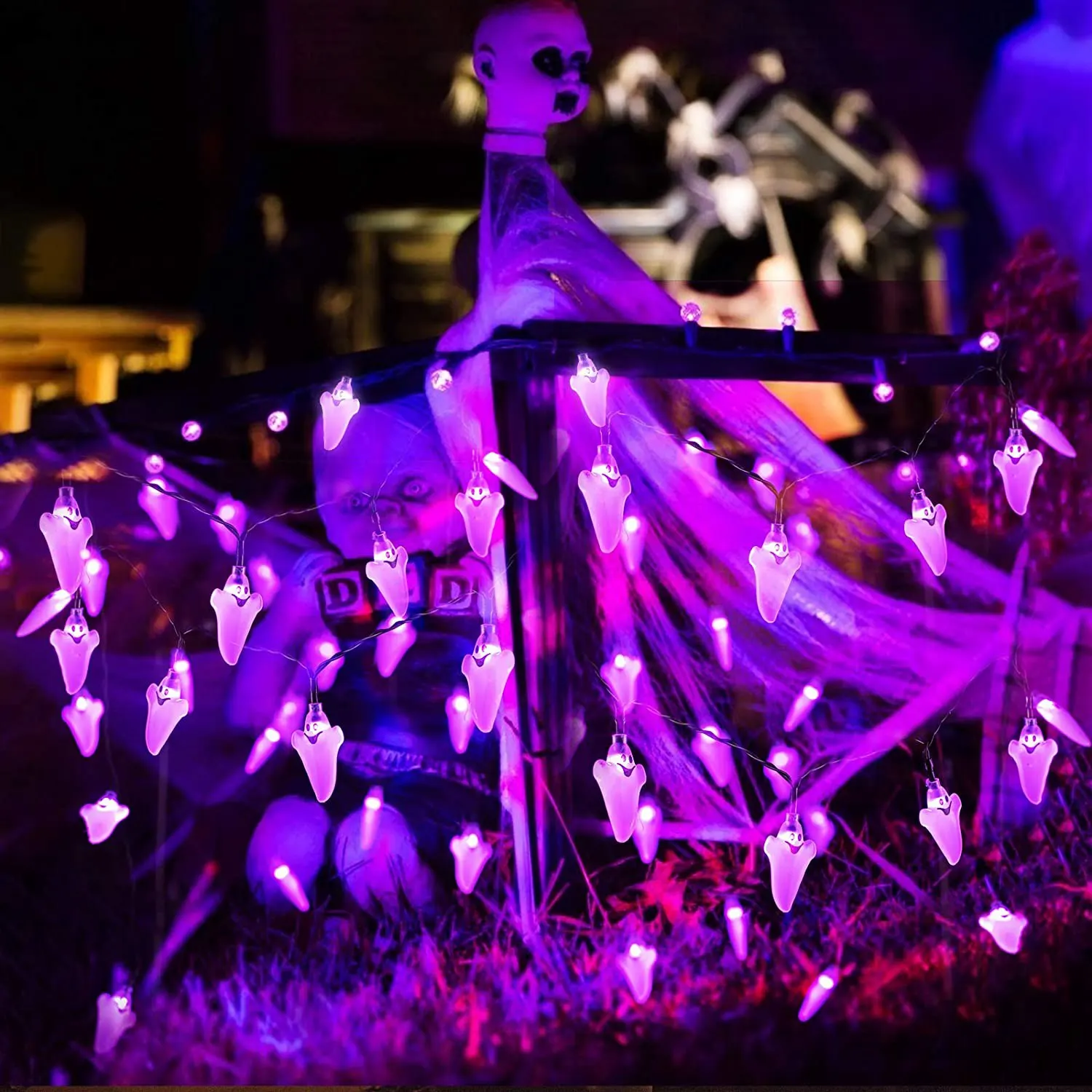 Украшение Хэллоуина Призрачные гирлянды Хэллоуин Призрачные огни для внутреннего и наружного вечеринки Хэллоуин Комната
Украшение Хэллоуина Призрачные гирлянды Хэллоуин Призрачные огни для внутреннего и наружного вечеринки Хэллоуин Комната