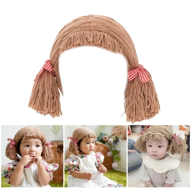 Stylish Handcraft Wig Hat for Kids Middle Part Braid Wig Bonnet Caps Fashion Headwear for Photoshoots and Parties A2UB
Stylish Handcraft Wig Hat for Kids Middle Part Braid Wig Bonnet Caps Fashion Headwear for Photoshoots and Parties A2UB