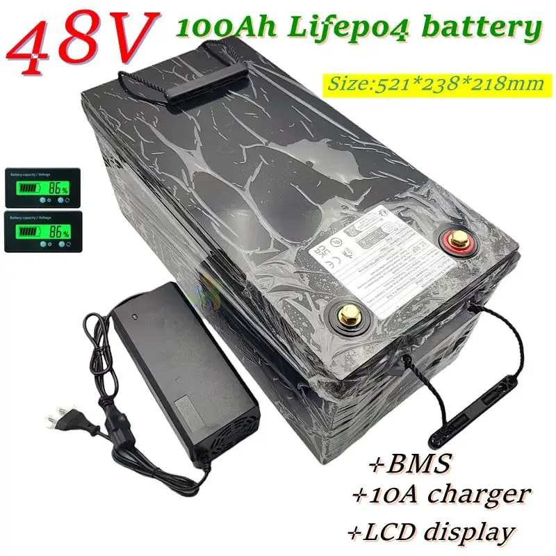 50Ah 100Ah 150Ah 200Ah 300Ah 48V/Lifepo4 Lithium Battery pack bluetooth Parellel for Solar system 3000W 5000W 6000W Inverter
50Ah 100Ah 150Ah 200Ah 300Ah 48V/Lifepo4 Lithium Battery pack bluetooth Parellel for Solar system 3000W 5000W 6000W Inverter