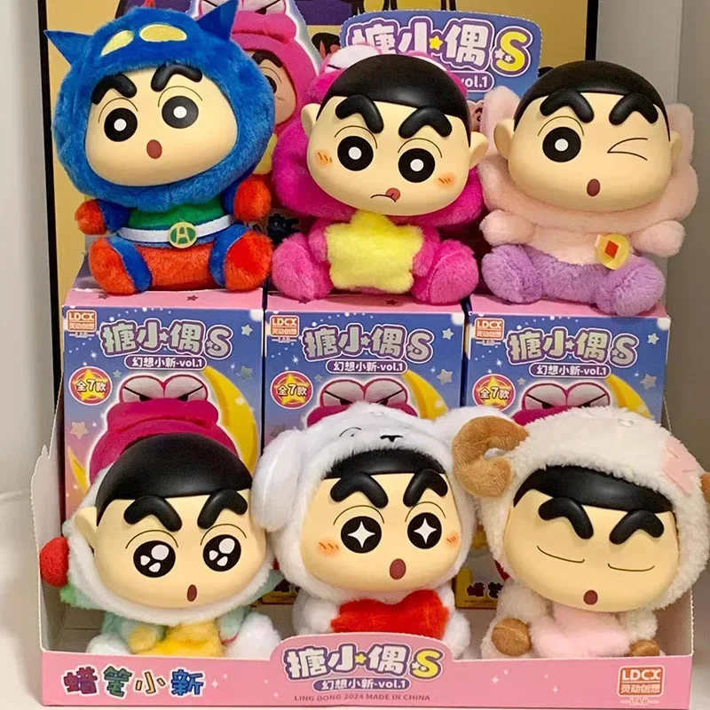 6pcs/Box Cartoon Figure Crayon Shin-Chan Blind Box Doll Series Cute Toy Mystery Box Model Children Christmas Surprise Gift
6pcs/Box Cartoon Figure Crayon Shin-Chan Blind Box Doll Series Cute Toy Mystery Box Model Children Christmas Surprise Gift