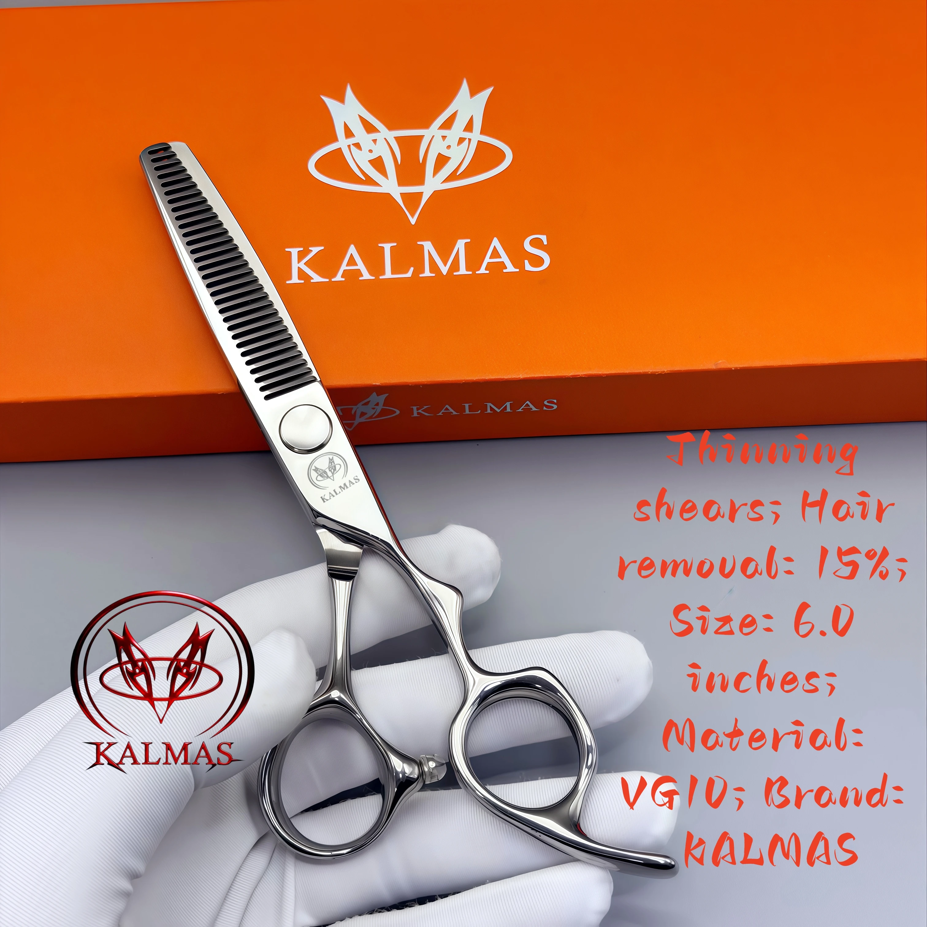 Professional hair cutting tool, hair salon, hair cutting ultra-thin scissors VG10 6.0inch hair scissors tool
Professional hair cutting tool, hair salon, hair cutting ultra-thin scissors VG10 6.0inch hair scissors tool