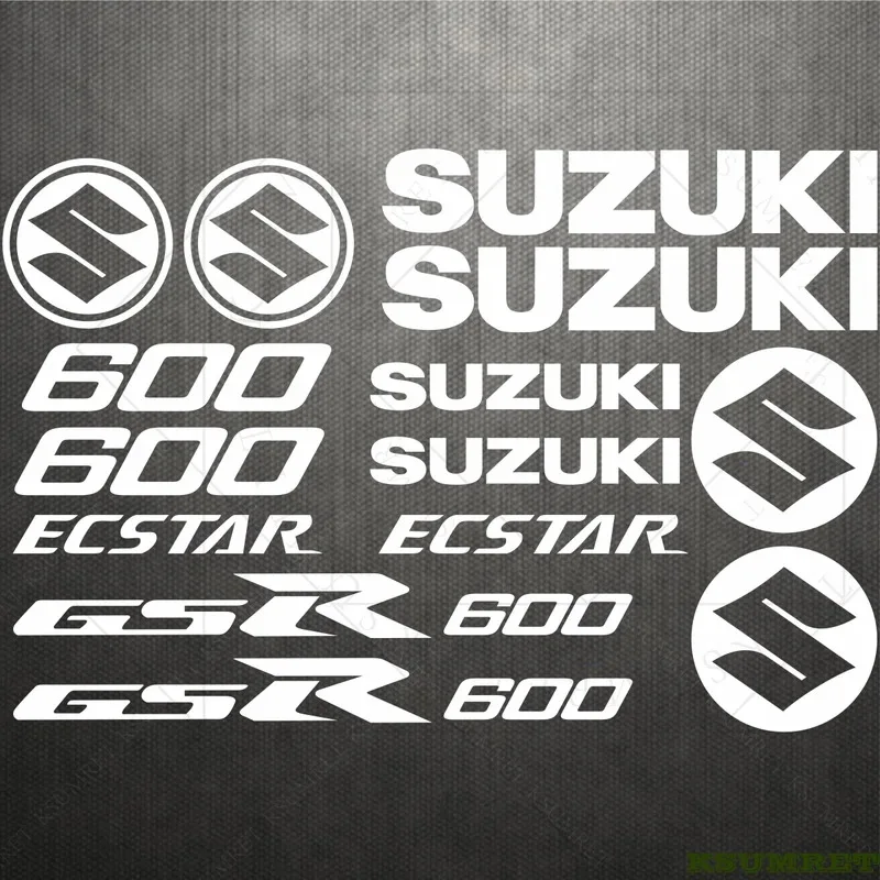 Набор наклеек Suzuki GSR 600 с логотипом для мотоцикла, бака и шлема
Набор наклеек Suzuki GSR 600 с логотипом для мотоцикла, бака и шлема
