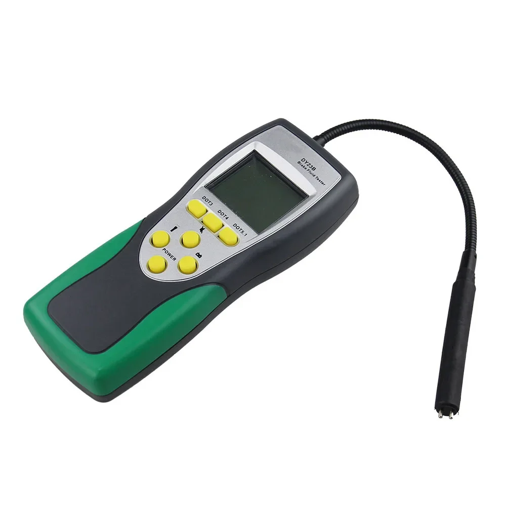 Detectable Type DOT3/DOT4/DOT5.1 Brake Fluid Automotive Car Brake Fluid Tester for Testing the Moisture Content of Brake Fluid
Detectable Type DOT3/DOT4/DOT5.1 Brake Fluid Automotive Car Brake Fluid Tester for Testing the Moisture Content of Brake Fluid