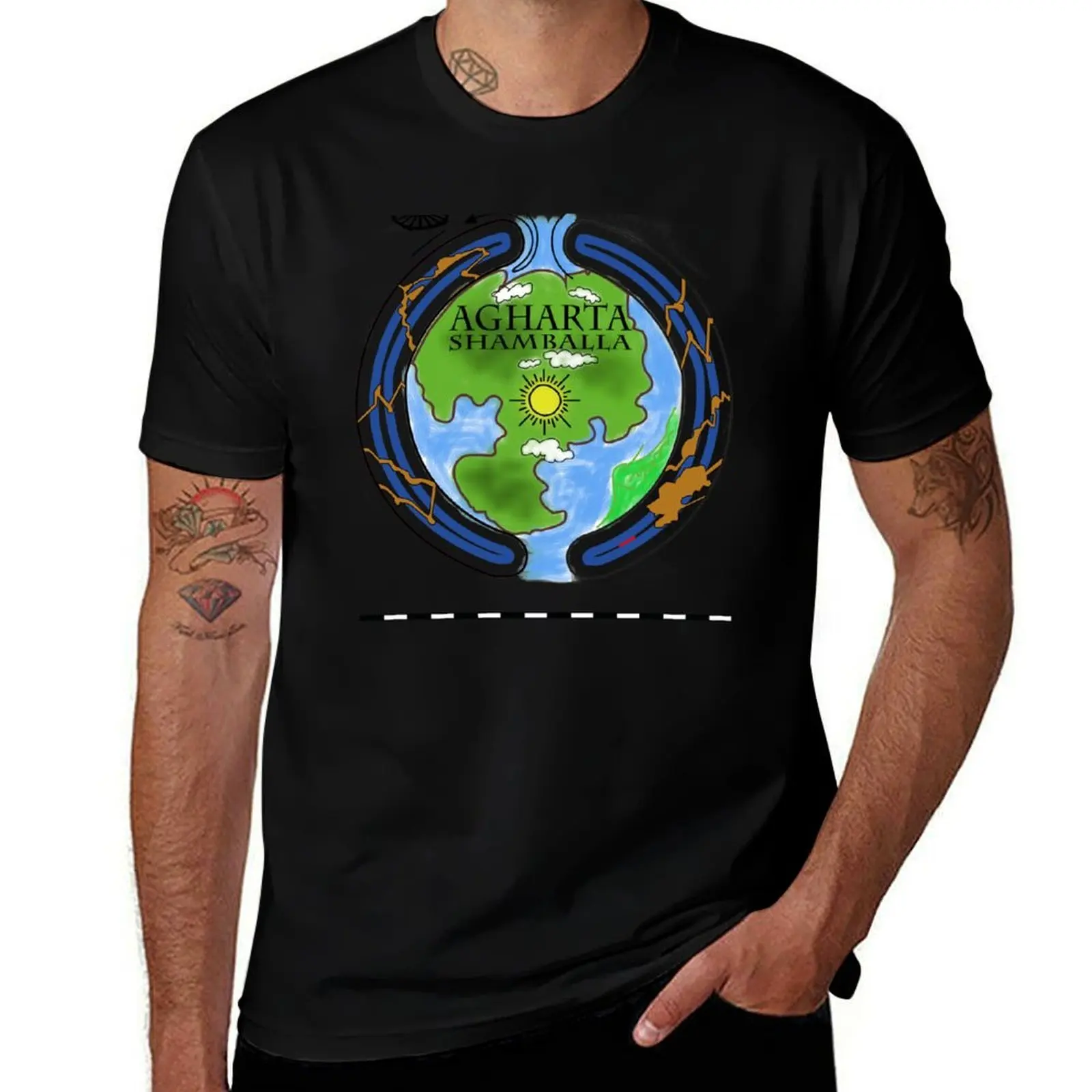 Agharta, Agharti or Shamballa T-Shirt printed t shirts for man man t shirt graphic T-Shirt
Agharta, Agharti or Shamballa T-Shirt printed t shirts for man man t shirt graphic T-Shirt