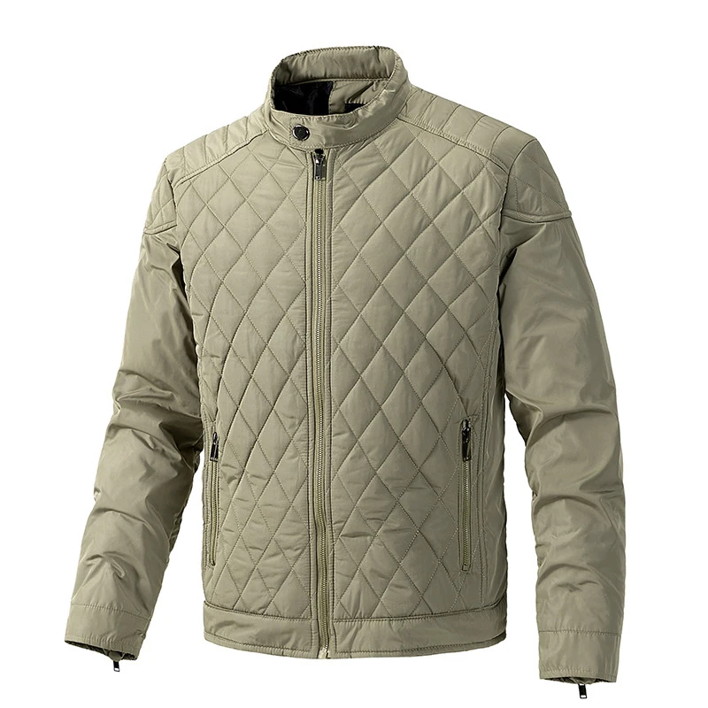 Mens Winter Bomber Jacket Retro Slim Fit Windbreaker Thickened Cotton Padded Coat Stand Collar Warm Fashion Autumn Outerwear
Mens Winter Bomber Jacket Retro Slim Fit Windbreaker Thickened Cotton Padded Coat Stand Collar Warm Fashion Autumn Outerwear