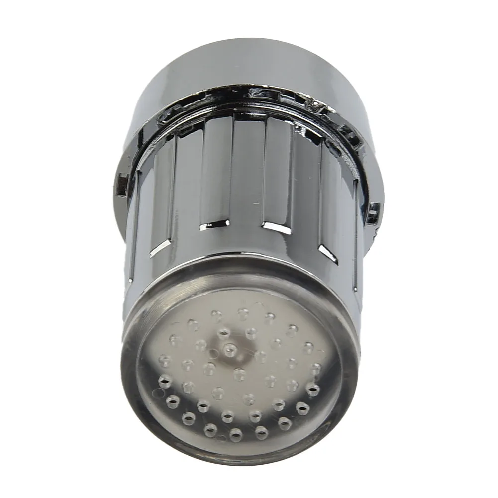 7-Color Cycling LED Light for Sink Taps Activated by Water Pressure Turns Off Automatically When Water Stops Flowing
7-Color Cycling LED Light for Sink Taps Activated by Water Pressure Turns Off Automatically When Water Stops Flowing