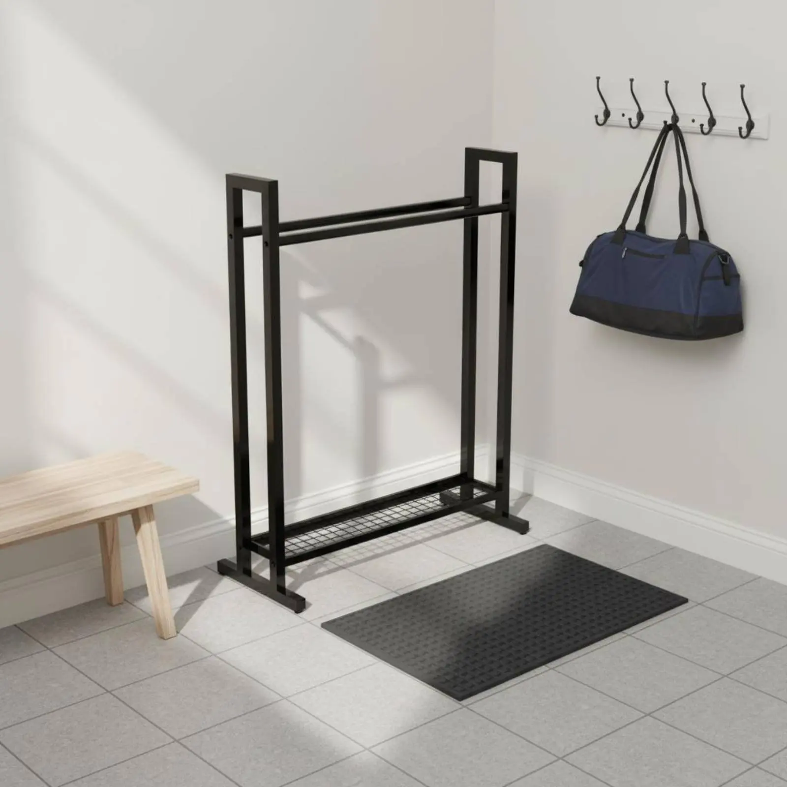 Badminton Racket Stand Carbon Steel Badminton Racket Rack Storage Furniture Compact Size Easy to Set Up
Badminton Racket Stand Carbon Steel Badminton Racket Rack Storage Furniture Compact Size Easy to Set Up