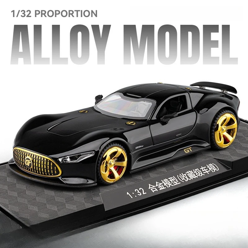 1:32 AMG Vision GT New Concept Sport Car Alloy Metal Diecast Car Model Sound & Light Collect Hobby Decoration Gift
1:32 AMG Vision GT New Concept Sport Car Alloy Metal Diecast Car Model Sound & Light Collect Hobby Decoration Gift