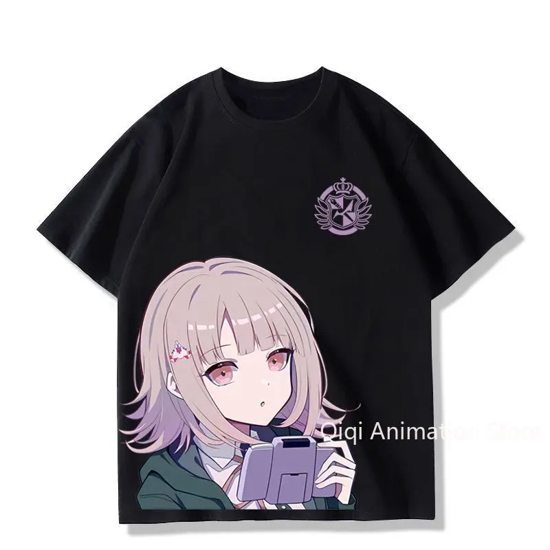 Danganronpa Anime Hinata Hajime Peripheral Short Sleeve T-Shirt Funny Women's Men Versatile Women Clothing Christmas Gift
Danganronpa Anime Hinata Hajime Peripheral Short Sleeve T-Shirt Funny Women's Men Versatile Women Clothing Christmas Gift
