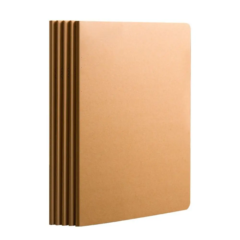 5 Pack Soft Cover Travel Notebook Thick Paper 36 Sheets/72 Pages Thread-bound Journal Lined/Grid/Blank Pages A5/B5/A4
5 Pack Soft Cover Travel Notebook Thick Paper 36 Sheets/72 Pages Thread-bound Journal Lined/Grid/Blank Pages A5/B5/A4
