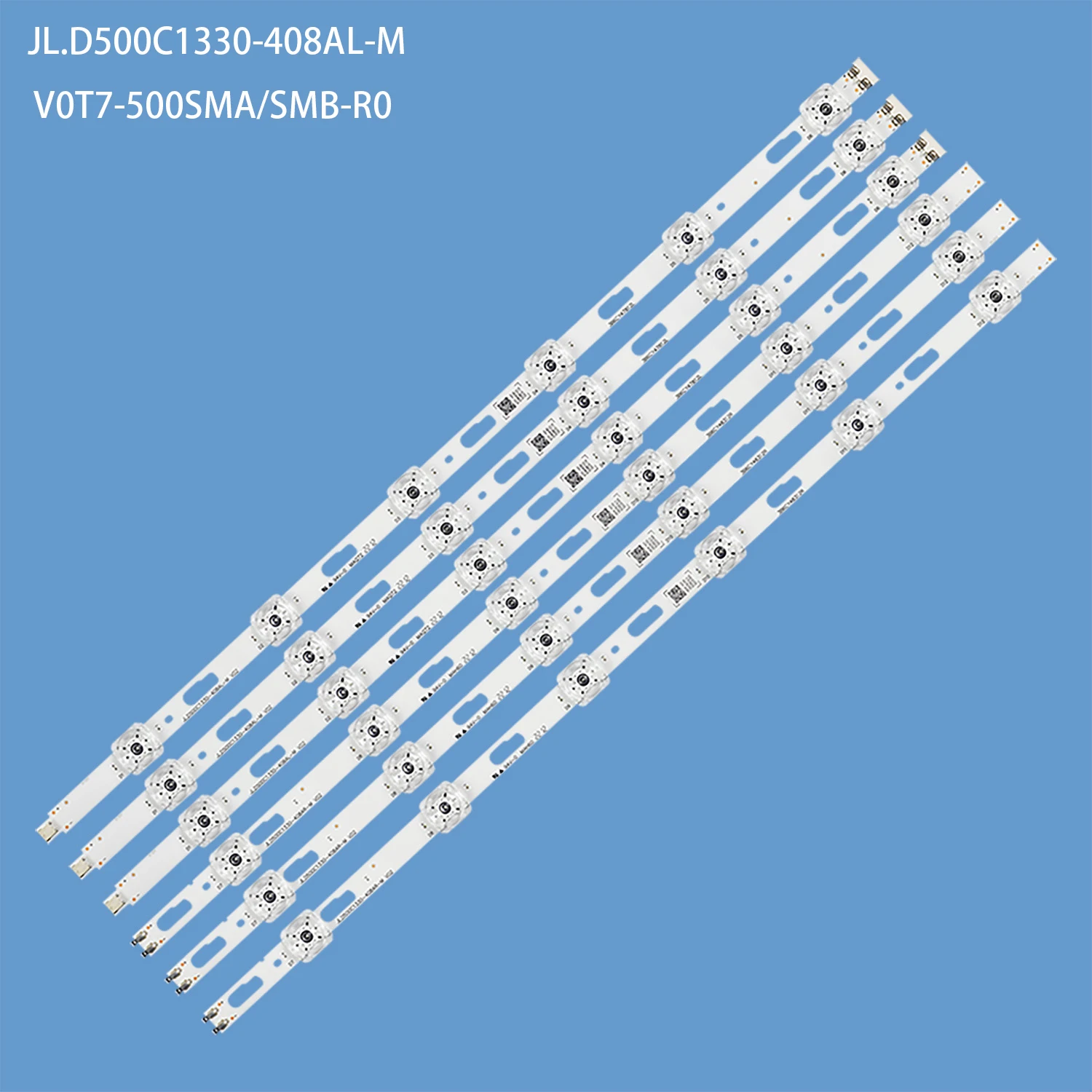 LED backlight strip For JL.D500C1330-408AL-M_V02 408AR-M_V02 UN50TU8200 UE50AU7140 UN50TU8000 UE50TU7172 BN96-50317A BN96-50318A
LED backlight strip For JL.D500C1330-408AL-M_V02 408AR-M_V02 UN50TU8200 UE50AU7140 UN50TU8000 UE50TU7172 BN96-50317A BN96-50318A