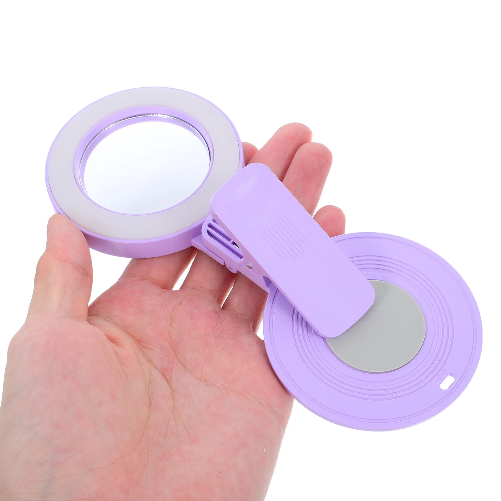 Rear Mirror Camera Selfie Artifact Phone Fill Light with Clip-on for Vlogs Mobile Reflection Ring
Rear Mirror Camera Selfie Artifact Phone Fill Light with Clip-on for Vlogs Mobile Reflection Ring