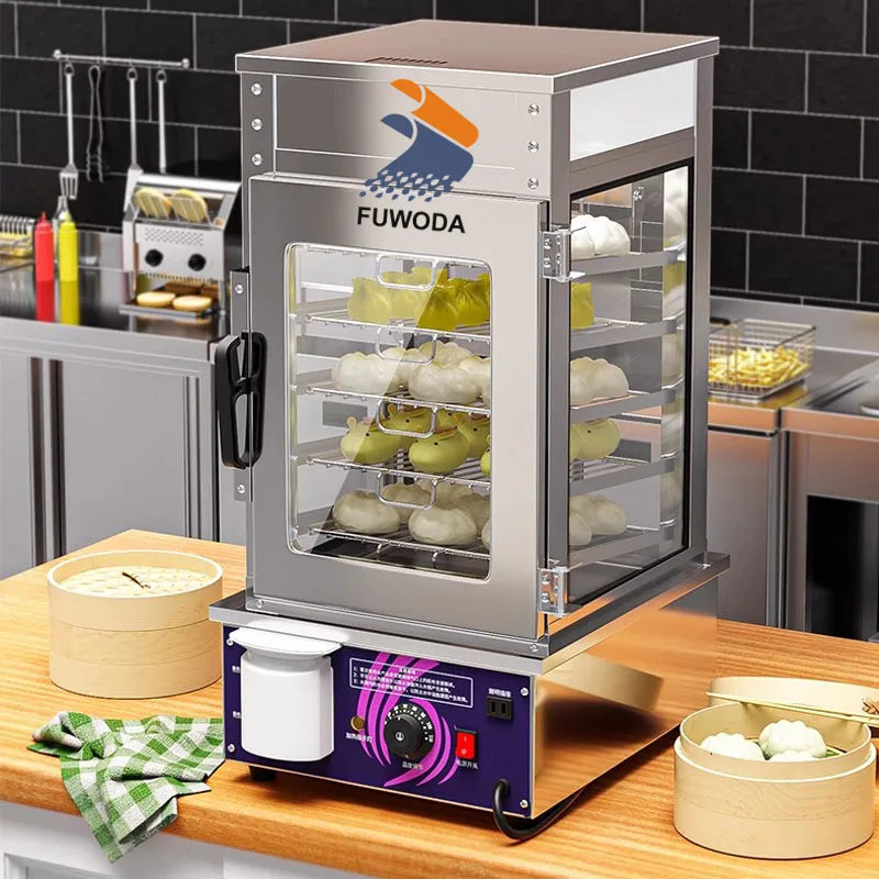 5-Layer Commercial Electric 220V Steamer Furnace Machine Glass Display Cabinet for Convenience Store
5-Layer Commercial Electric 220V Steamer Furnace Machine Glass Display Cabinet for Convenience Store