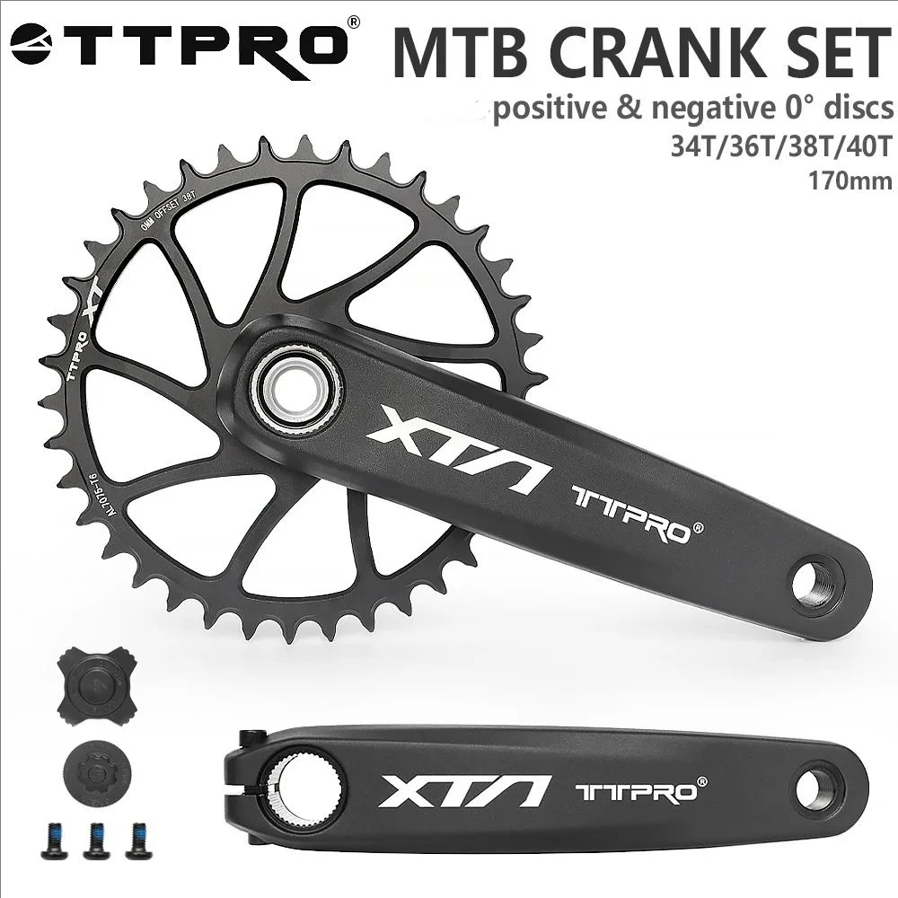 TTPRO XTA FM3 170 мм MTB велосипедные шатуны - 0 мм смещенная звездочка 34T/36T/38T/40T для горного велосипеда, детали для велосипедного шатуна
TTPRO XTA FM3 170 мм MTB велосипедные шатуны - 0 мм смещенная звездочка 34T/36T/38T/40T для горного велосипеда, детали для велосипедного шатуна