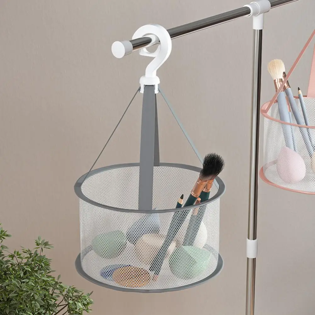 Mesh Drying Basket Hanging Breathable Organizer Hook Foldable Drying Basket For Toiletries Makeup Brushes Socks Herbs 건조 바구니
Mesh Drying Basket Hanging Breathable Organizer Hook Foldable Drying Basket For Toiletries Makeup Brushes Socks Herbs 건조 바구니