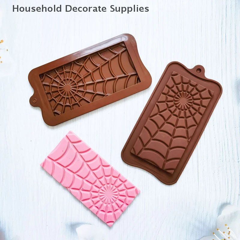 DIY Chocolate Mold Spider Web Pattern Cake Decoration Tool Party Kitchen Utensils
DIY Chocolate Mold Spider Web Pattern Cake Decoration Tool Party Kitchen Utensils