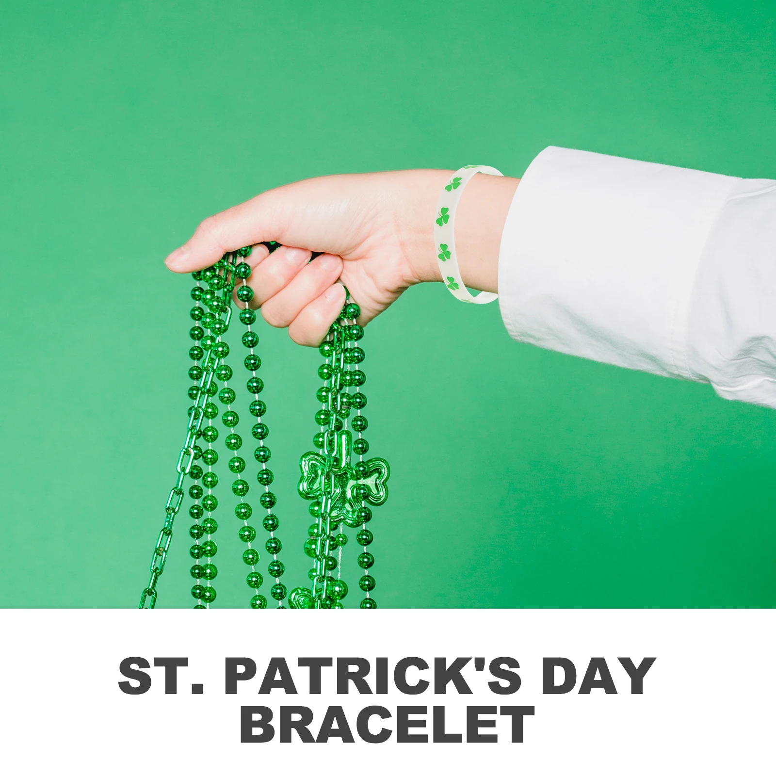12pcs Green Bracelets Long Lasting St Patrick Day Wristb s Party H Decorations Festival Gifts Supplies
12pcs Green Bracelets Long Lasting St Patrick Day Wristb s Party H Decorations Festival Gifts Supplies