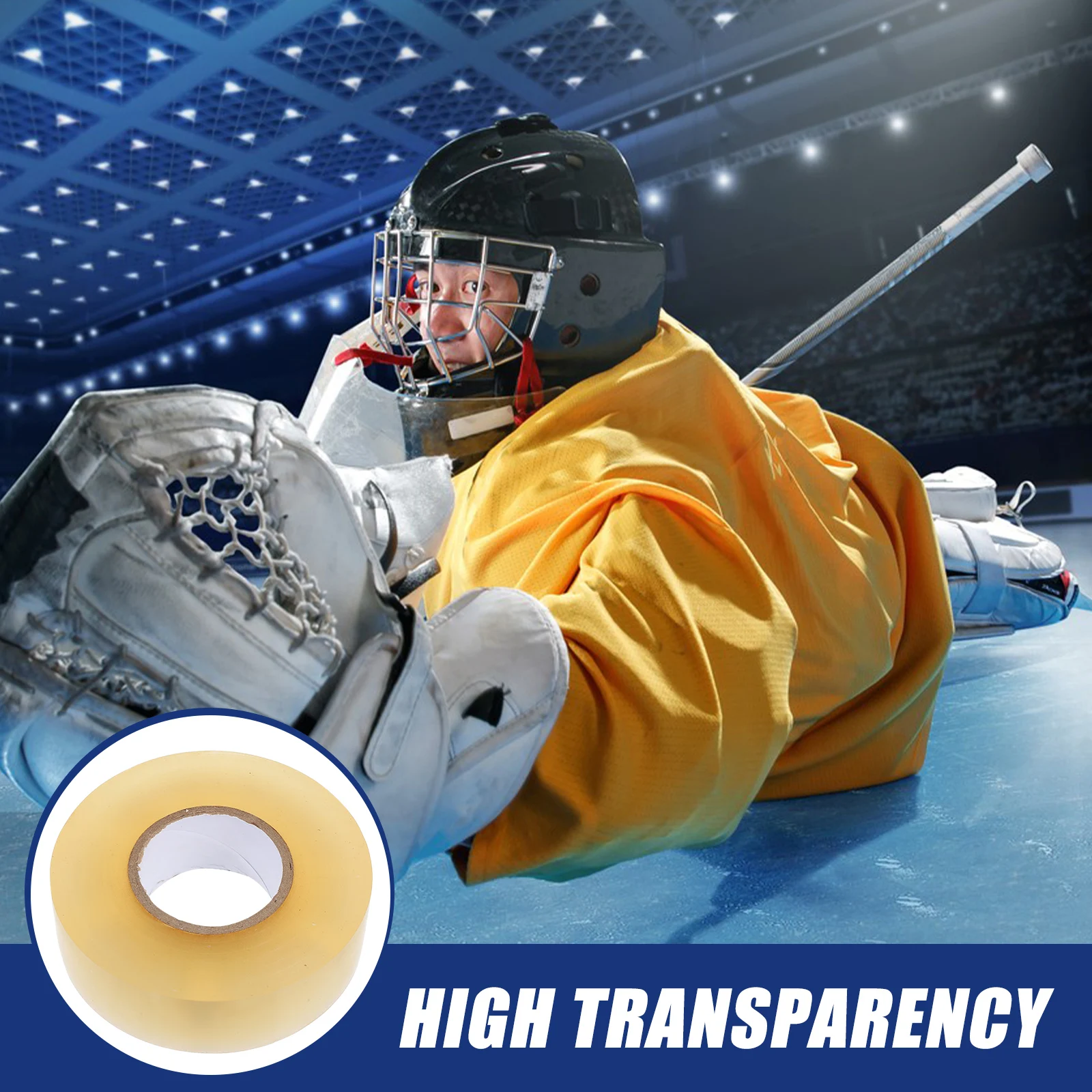 1pcs 1 Roll Clear Tape Transparent Sports Leg Guard Strong Adhesive Wear Resistant Hockey Gear For Ice Training
1pcs 1 Roll Clear Tape Transparent Sports Leg Guard Strong Adhesive Wear Resistant Hockey Gear For Ice Training