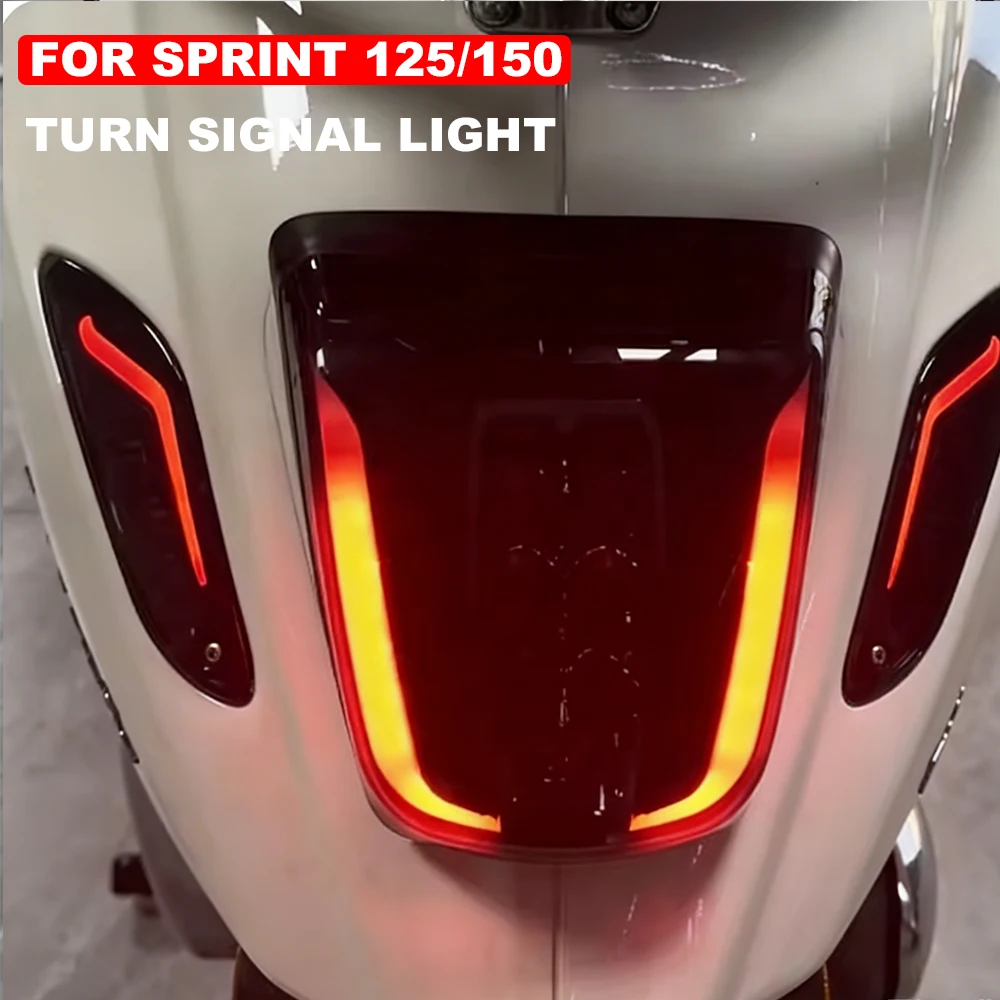For Vespa Sprint 125 150 Motorcycle LED Front Rear Turn Light For Primavera 150 125 Signal Indicator Daytime Running Light
For Vespa Sprint 125 150 Motorcycle LED Front Rear Turn Light For Primavera 150 125 Signal Indicator Daytime Running Light