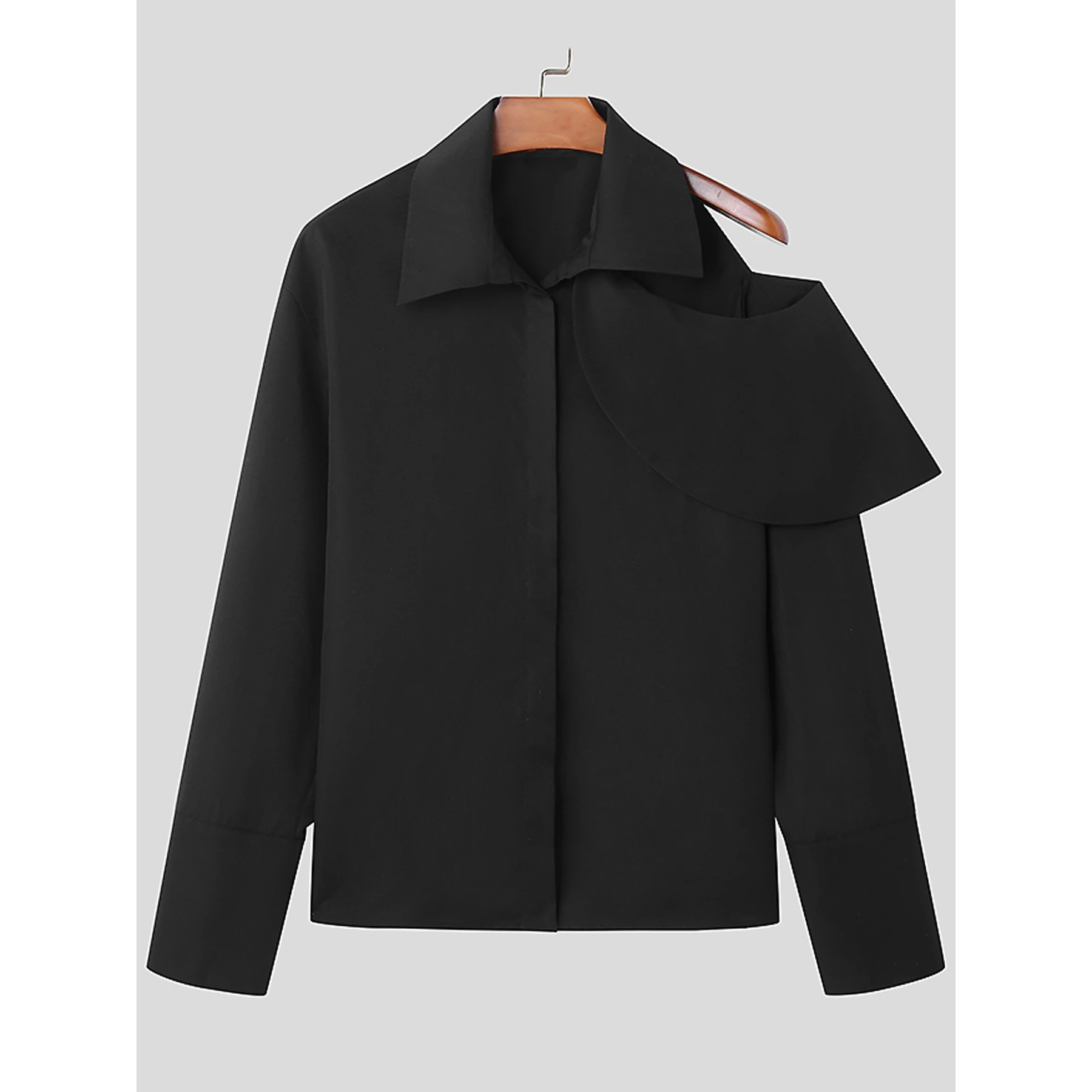 Deconstructed Ruffle Sve Long Sve oulder Bared irt for Evening Par Cotton Blend ex Youth Faion irt
Deconstructed Ruffle Sve Long Sve oulder Bared irt for Evening Par Cotton Blend ex Youth Faion irt