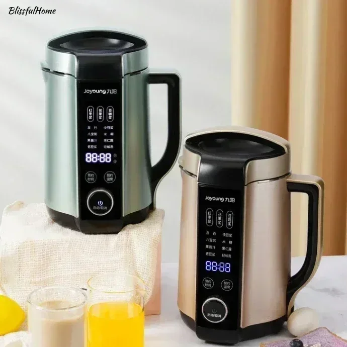 New wall breaker. Heating, filter-free. Automatic multifunctional. Portable orange juicer and mini soymilk maker.
New wall breaker. Heating, filter-free. Automatic multifunctional. Portable orange juicer and mini soymilk maker.