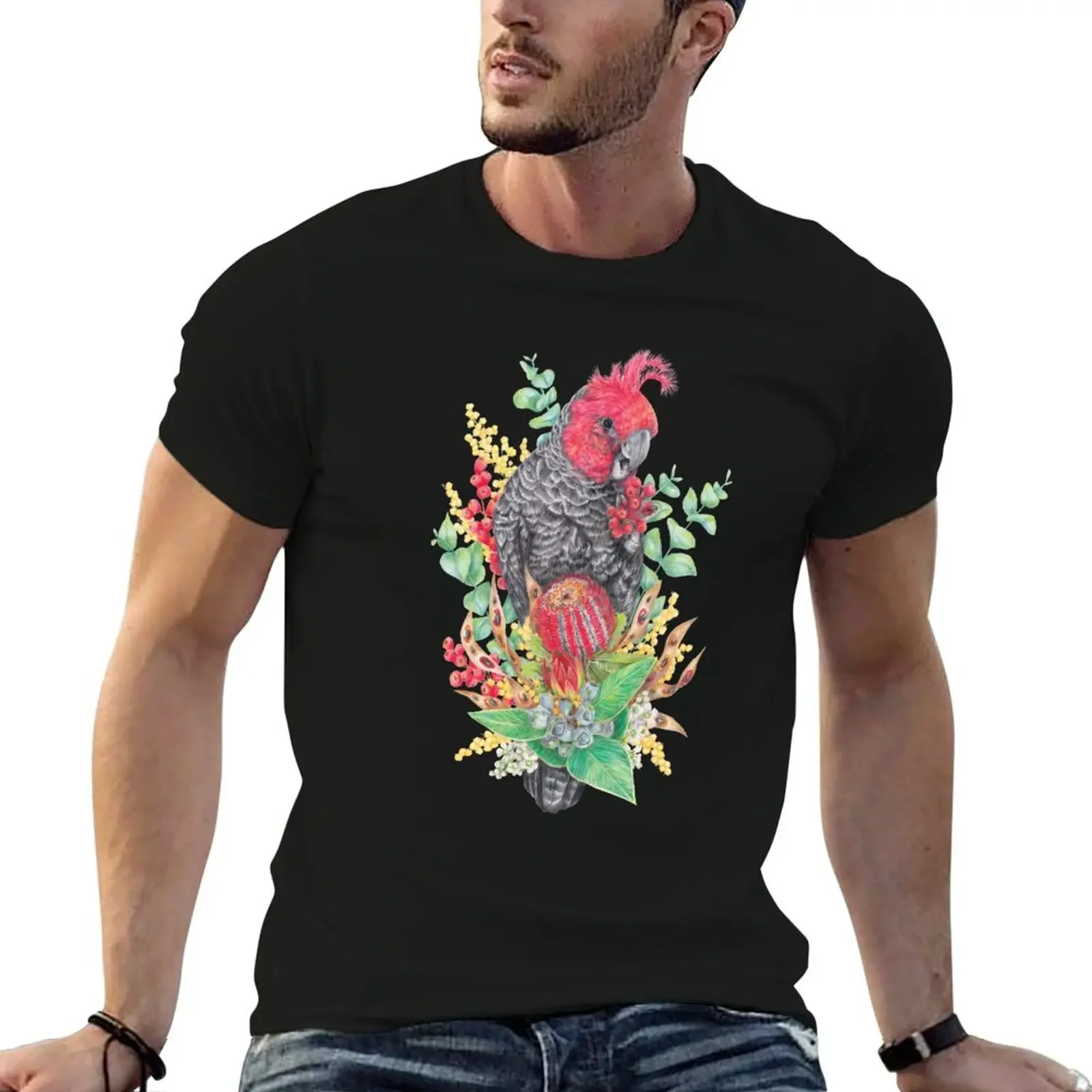 Gang-gang Cockatoo - Canberra Bird T-Shirt graphic t shirts blacks tops valentines clothes sweat shirts, men
Gang-gang Cockatoo - Canberra Bird T-Shirt graphic t shirts blacks tops valentines clothes sweat shirts, men