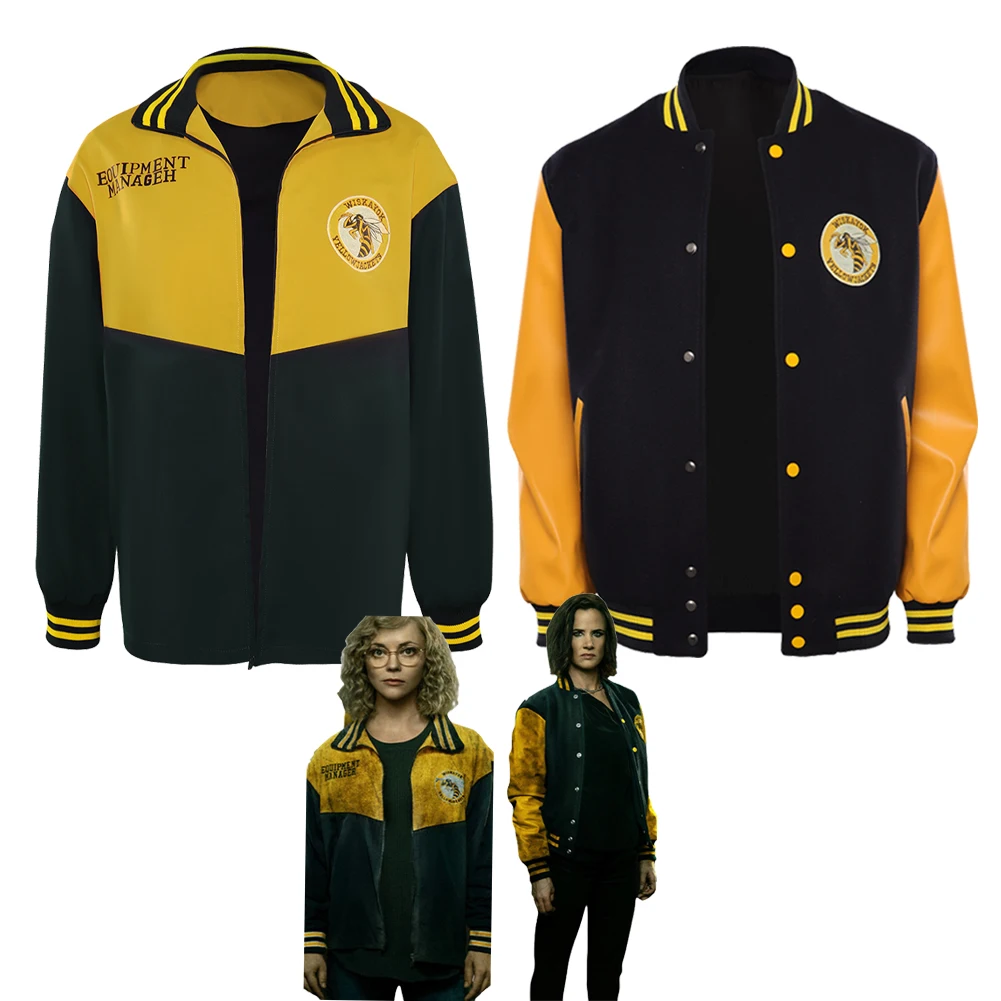 Yellowjackets Season 2 Yellow jacket Team Uniform Baseball Jacket Coat Outfits Halloween Carnival Party Suit Female Male Adult
Yellowjackets Season 2 Yellow jacket Team Uniform Baseball Jacket Coat Outfits Halloween Carnival Party Suit Female Male Adult