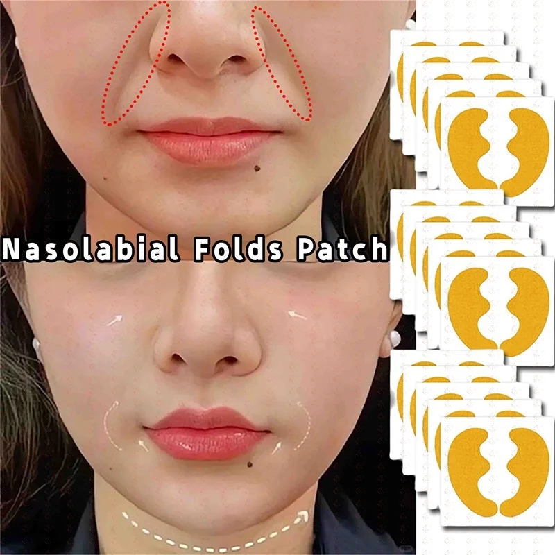 Nasolabial Folds Patch Contain Collagen Hyaluronic Acid Firming Skin Fade Fine Lines Deep Moisturizing Facial Mask Anti Wrinkle 
Nasolabial Folds Patch Contain Collagen Hyaluronic Acid Firming Skin Fade Fine Lines Deep Moisturizing Facial Mask Anti Wrinkle