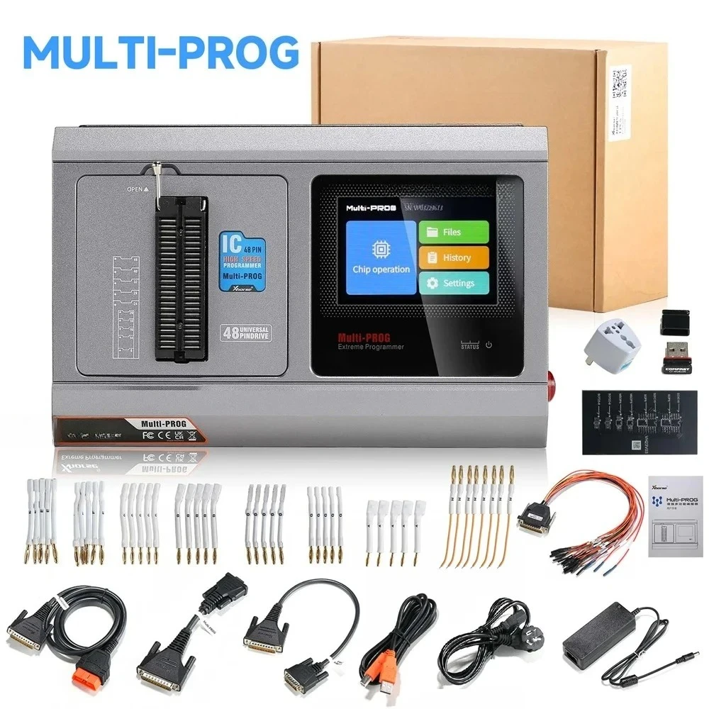 Multi Prog Programmer ECU Gearbox Programmer Support ECU & TCU Read/Write/Clone Update Version of VVDI Prog
Multi Prog Programmer ECU Gearbox Programmer Support ECU & TCU Read/Write/Clone Update Version of VVDI Prog