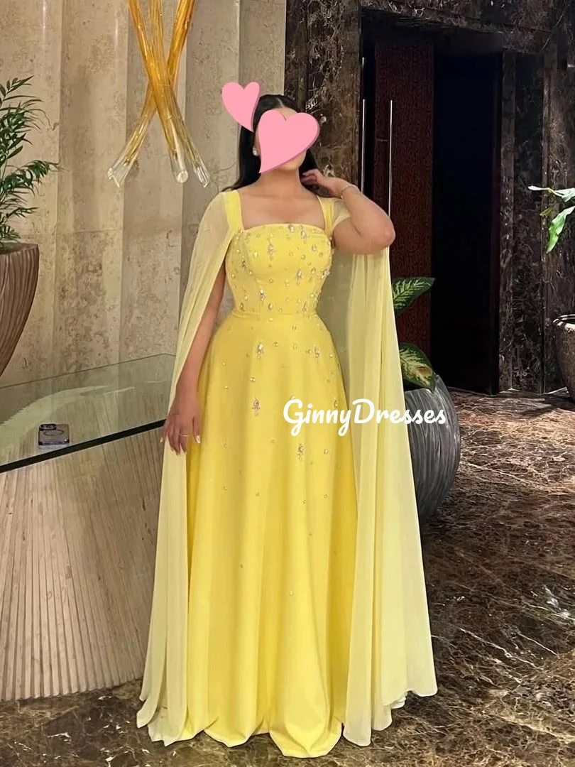 Customized Evening Dress A-Line Square Neckline Floor-Length Sequins Zipper Up Luxury Dresses Cap Straps Elegant Dresses For Wom
Customized Evening Dress A-Line Square Neckline Floor-Length Sequins Zipper Up Luxury Dresses Cap Straps Elegant Dresses For Wom