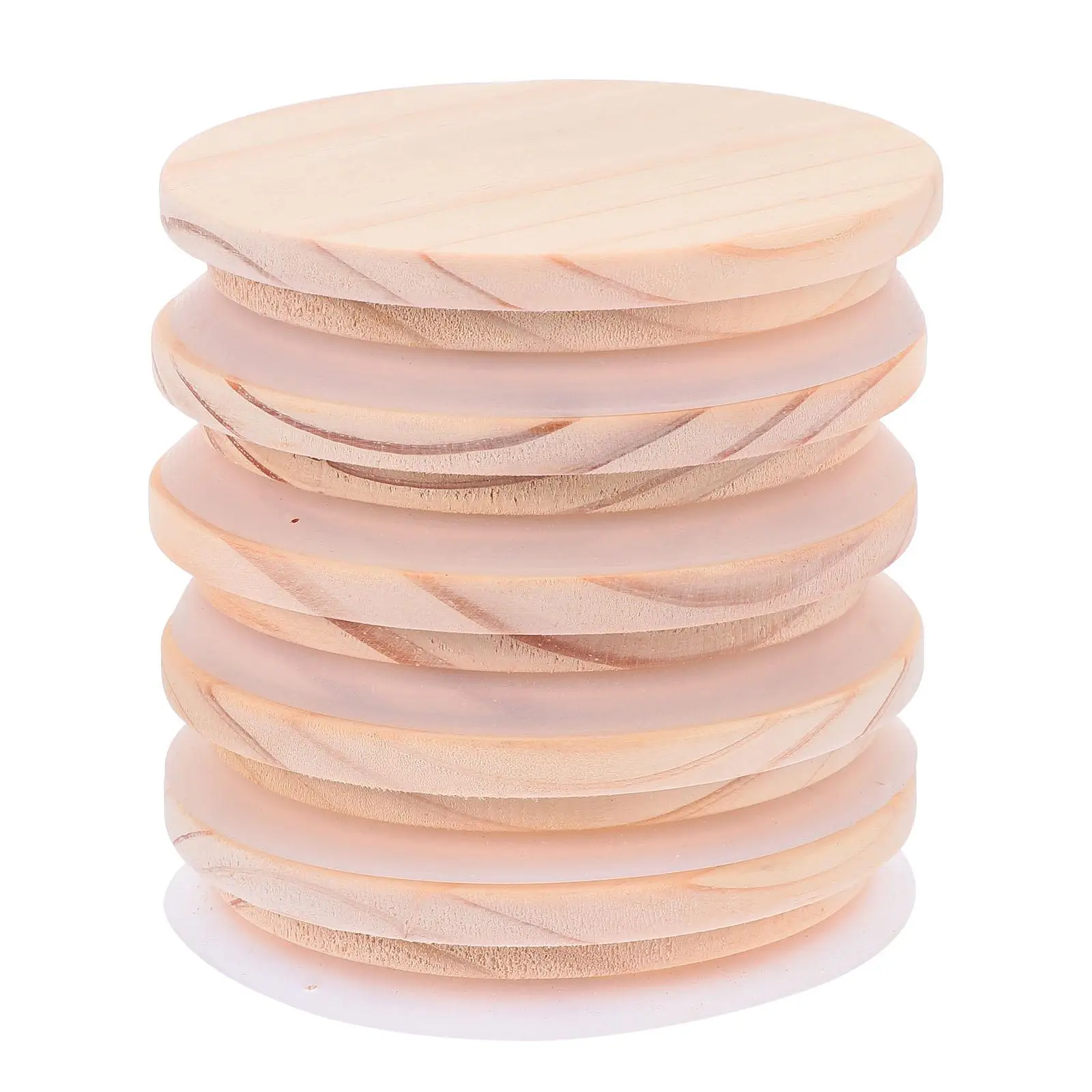 5pcs Solid Bottle Cover Wide Mouth Mason Jar Lids Sealing Cap Reusable Glass Bottle Lid Jar Wood Lid Smooth
5pcs Solid Bottle Cover Wide Mouth Mason Jar Lids Sealing Cap Reusable Glass Bottle Lid Jar Wood Lid Smooth