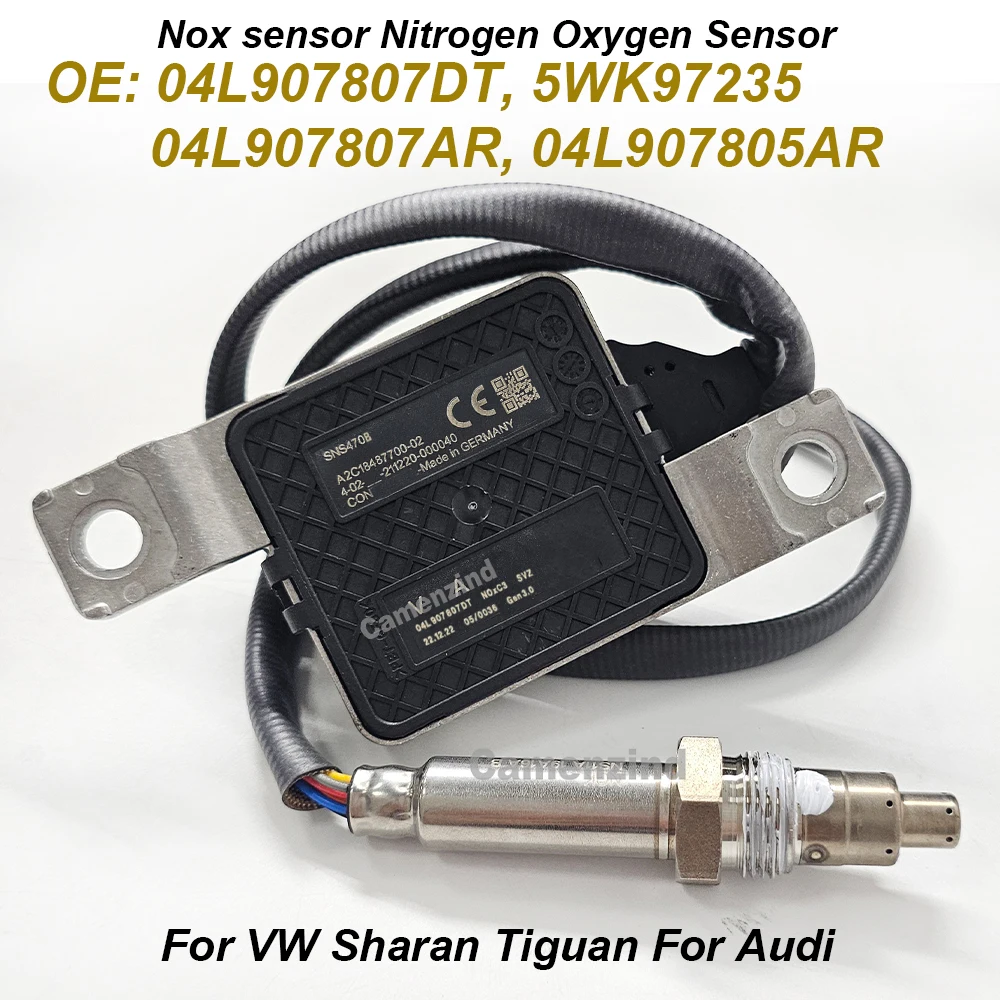 04L907807DT 5WK97235 04L907807AR 04L907805AR High Quality Nox Sensor Nitrogen Oxygen Sensor For VW Sharan Tiguan For Audi
04L907807DT 5WK97235 04L907807AR 04L907805AR High Quality Nox Sensor Nitrogen Oxygen Sensor For VW Sharan Tiguan For Audi
