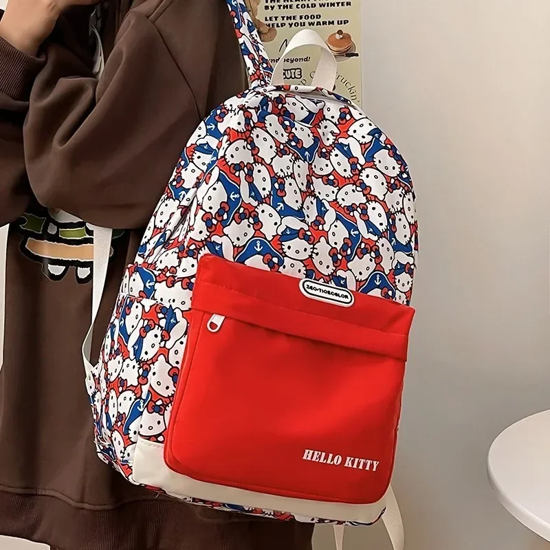 Sanrio Hello Kitty Backpack Cute Cartoon Anime KT Cat Kawaii Travelling Bag Single Shoulder Bag Student Supplies Holiday Gifts
Sanrio Hello Kitty Backpack Cute Cartoon Anime KT Cat Kawaii Travelling Bag Single Shoulder Bag Student Supplies Holiday Gifts