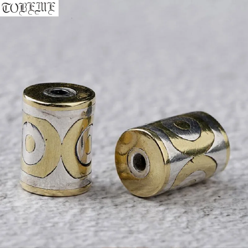 100% 925 Silver Tibetan Three Eyes DZI Beads Silver 3 Eyes DZI Beads Sterling DIY Jewelry Findings
100% 925 Silver Tibetan Three Eyes DZI Beads Silver 3 Eyes DZI Beads Sterling DIY Jewelry Findings