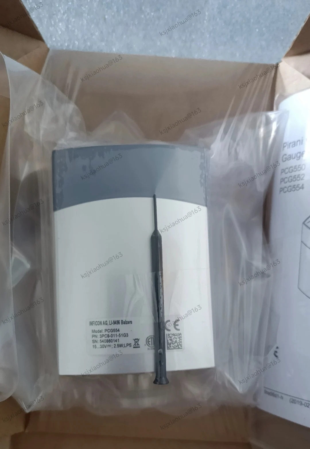 Вакуумметр INFICON PCG554 3PC8-011-51G3 Для других моделей, свяжитесь со службой поддержки клиентов для розничной цены на запрос
Вакуумметр INFICON PCG554 3PC8-011-51G3 Для других моделей, свяжитесь со службой поддержки клиентов для розничной цены на запрос