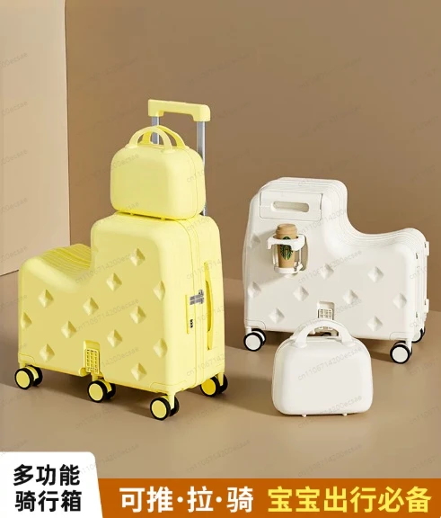 Children's Suitcase Mother and Child Case Mounted Trolley Case 20 Inches Boys and Girls Boarding Suitcase Password Case
Children's Suitcase Mother and Child Case Mounted Trolley Case 20 Inches Boys and Girls Boarding Suitcase Password Case