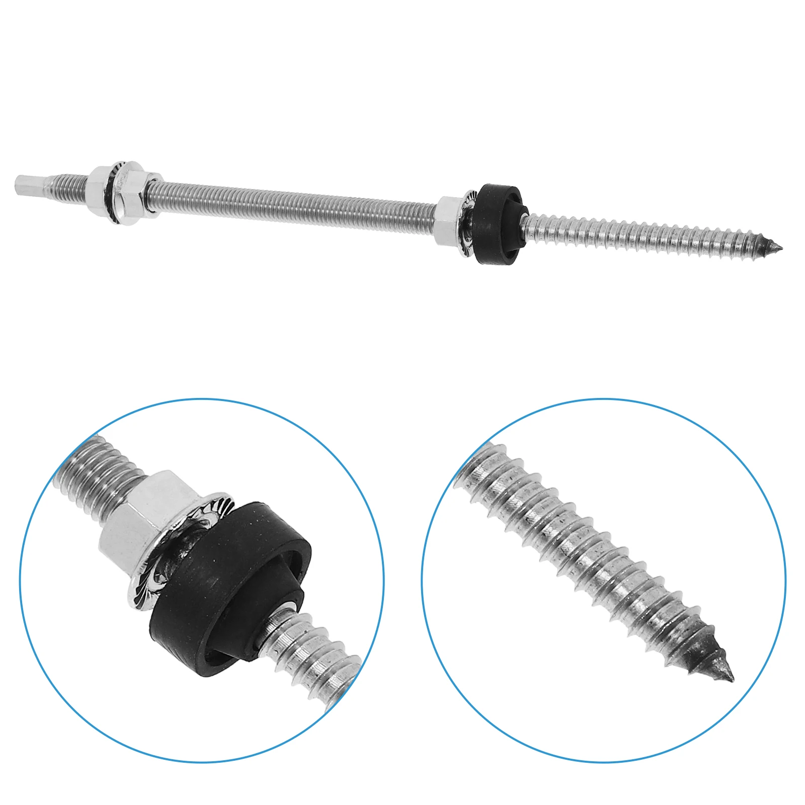 1pc Photovoltaic Bracket Accessories Stainless Steel Solar Panel Hanger Bolt Threaded Hinges Fence Gate Hardware Durable Outdoor
1pc Photovoltaic Bracket Accessories Stainless Steel Solar Panel Hanger Bolt Threaded Hinges Fence Gate Hardware Durable Outdoor