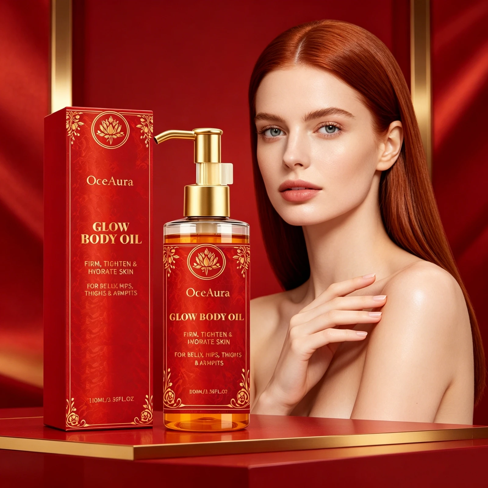 Firming Glowing Body Oil Smooth Skin Texture Improve Dull Dry Nourishing Lifting Massage Anti Cellulite Full Body Skin Care Oil
Firming Glowing Body Oil Smooth Skin Texture Improve Dull Dry Nourishing Lifting Massage Anti Cellulite Full Body Skin Care Oil
