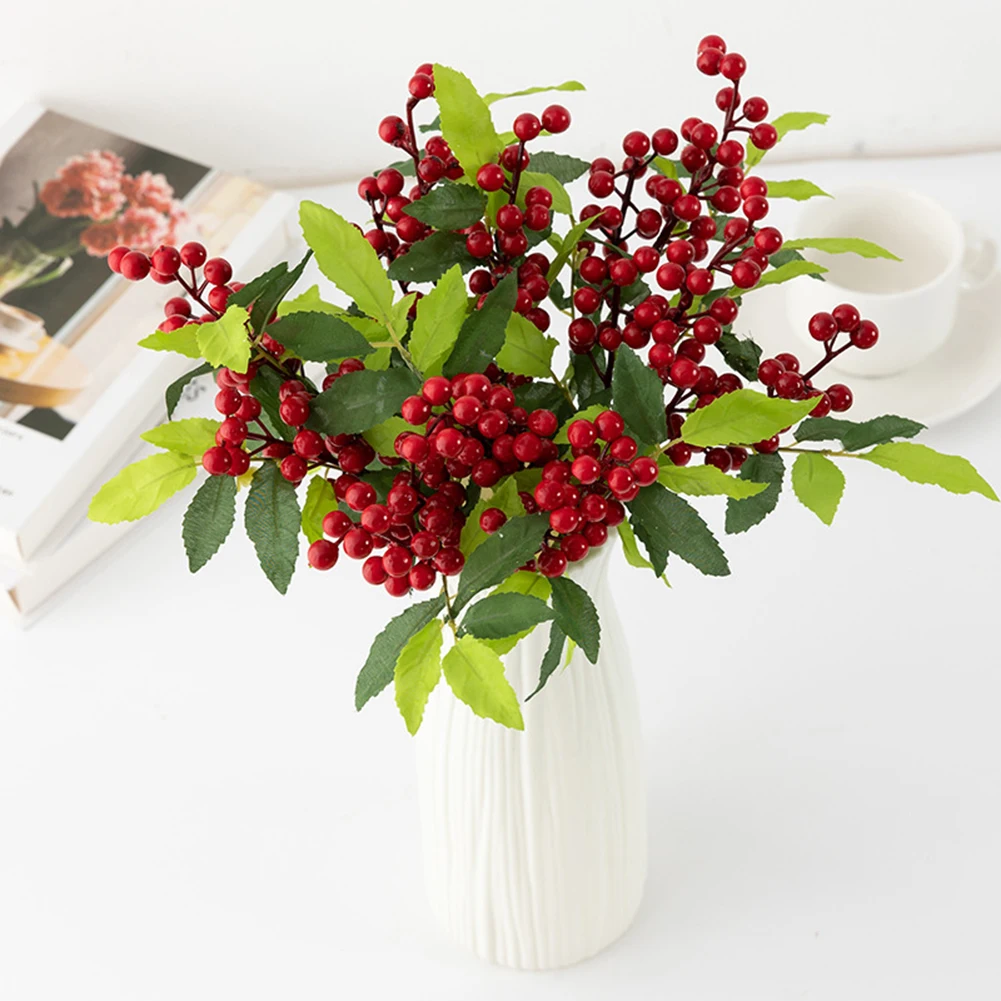 2PCS Small Red Fruit Branch For Christmas Personalized Door Decorative Props For Wedding Stage
2PCS Small Red Fruit Branch For Christmas Personalized Door Decorative Props For Wedding Stage