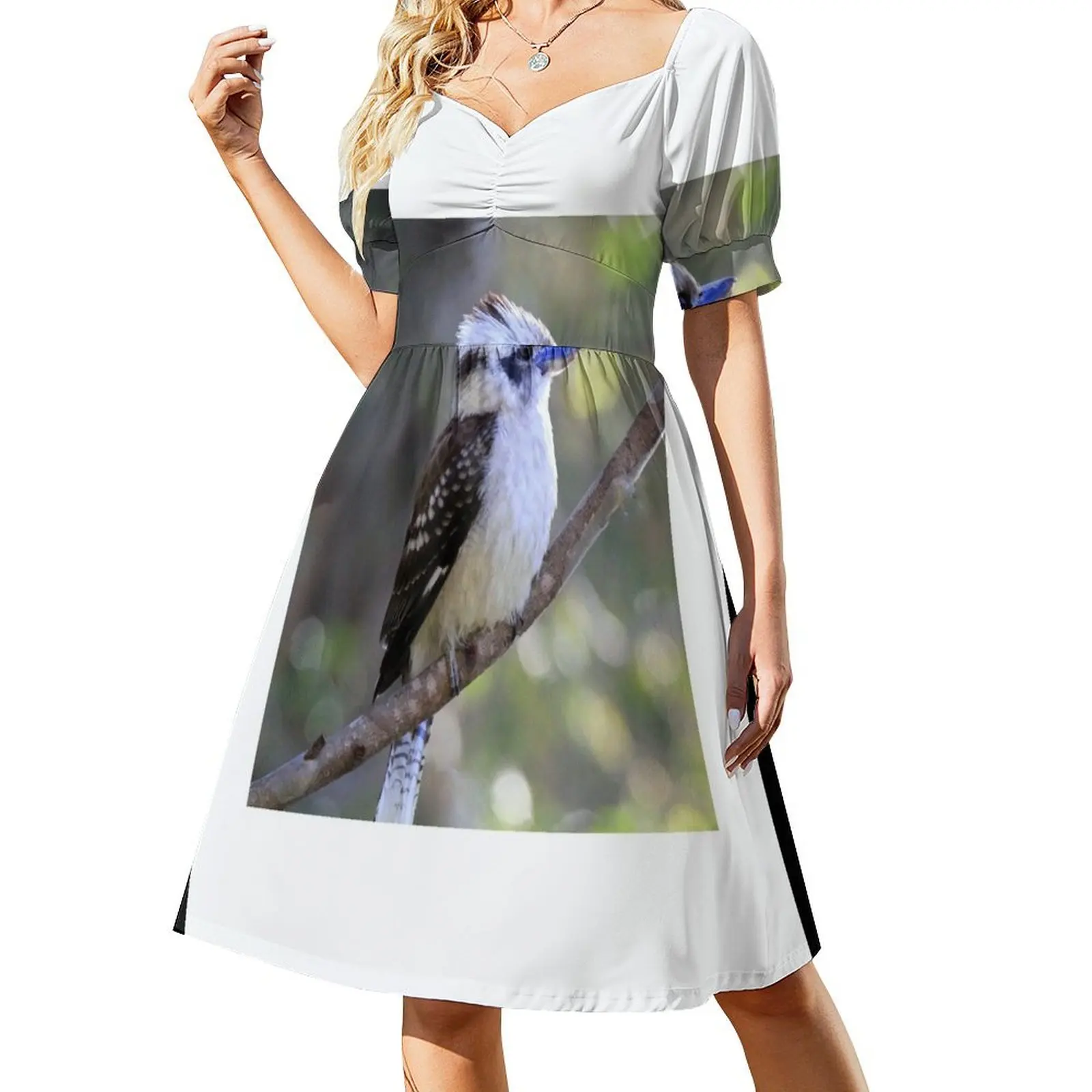 Laughing Kookaburra perched on a branch Short-Sleeved Dress Cocktail of dresses prom dresses 2025 dresses for womens
Laughing Kookaburra perched on a branch Short-Sleeved Dress Cocktail of dresses prom dresses 2025 dresses for womens