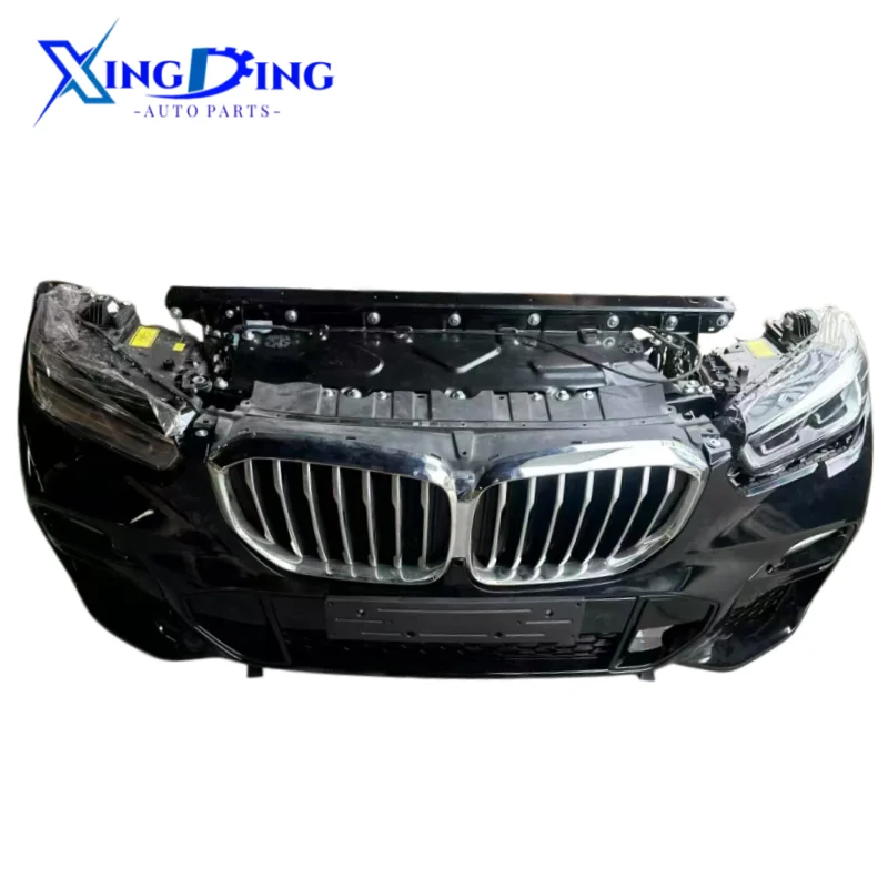 Suitable for the Complete Bumper Assembly of X5 G05, Including Grille Radiator Fan, Louvers and radar Wiring Harness.
Suitable for the Complete Bumper Assembly of X5 G05, Including Grille Radiator Fan, Louvers and radar Wiring Harness.