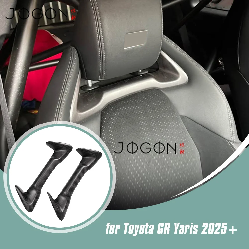 2Pcs 100% Real Dry Carbon Fiber Car Interior Seat Headrest Lower Panel Cover Trim Accessories For Toyota GR Yaris 2025 2026
2Pcs 100% Real Dry Carbon Fiber Car Interior Seat Headrest Lower Panel Cover Trim Accessories For Toyota GR Yaris 2025 2026