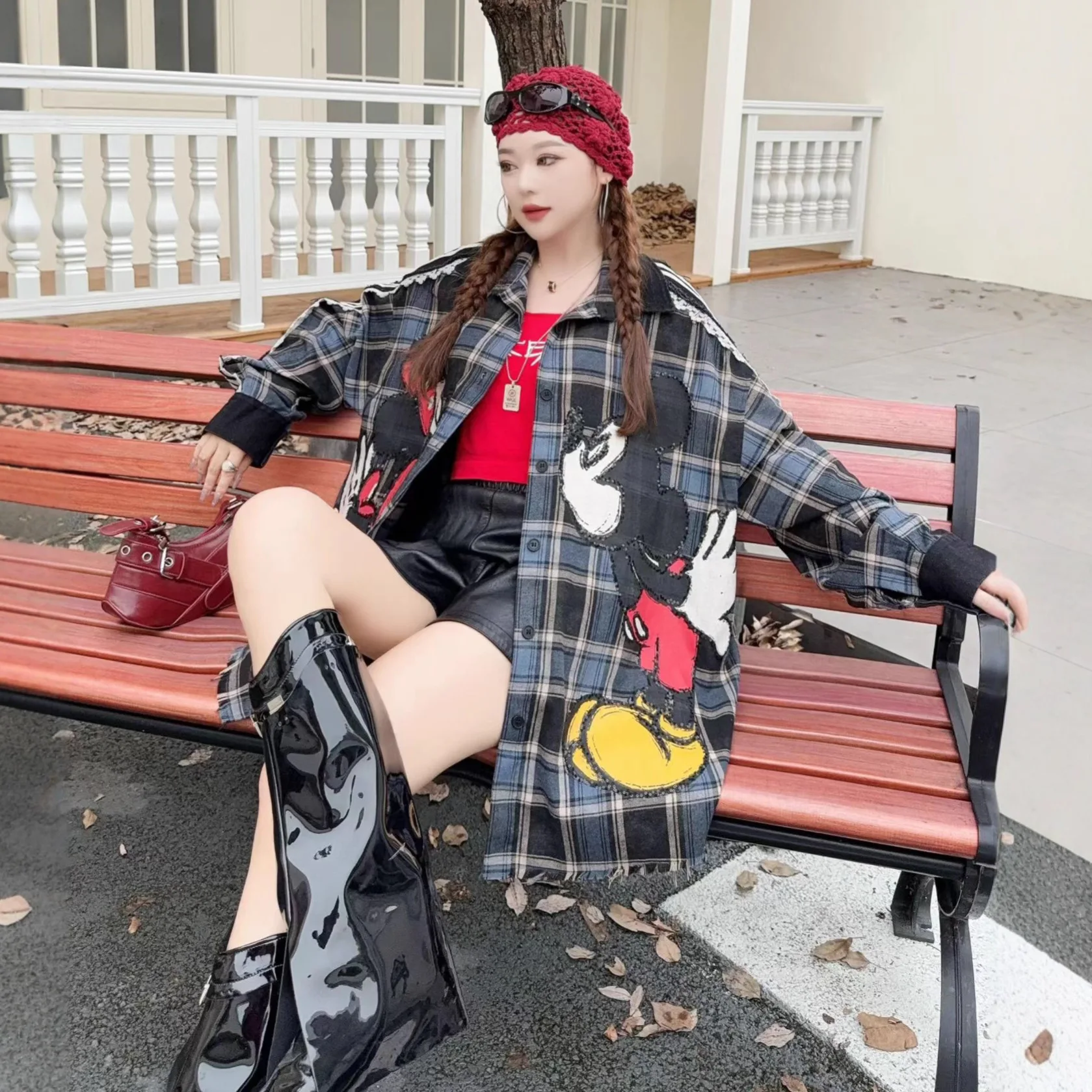 European Style Cartoon Shirt Long Sleeve Spring Autumn Print Casual Single-Breasted Sweatshirts for Women Loose Casual Top
European Style Cartoon Shirt Long Sleeve Spring Autumn Print Casual Single-Breasted Sweatshirts for Women Loose Casual Top