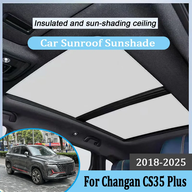 For Changan CS35 Plus Accesorios 2018-2025 2024 2023 Car Skylight Sun Shade Cover Electrostatic Static Sunroof Auto Accessories
For Changan CS35 Plus Accesorios 2018-2025 2024 2023 Car Skylight Sun Shade Cover Electrostatic Static Sunroof Auto Accessories