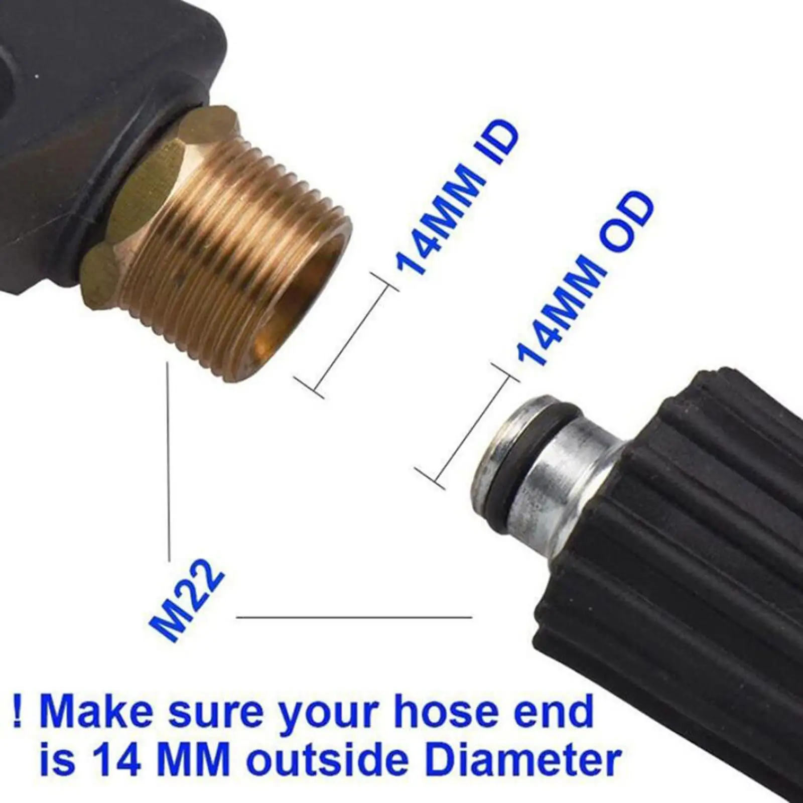 High Pressure Washer Nozzle Tips Kit Variety Degree Fitting
High Pressure Washer Nozzle Tips Kit Variety Degree Fitting