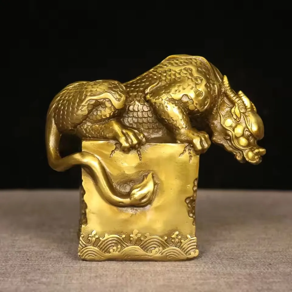 Pure Copper Antique Style Zhen Shui Shou Statue High Cost-Performance Feng Shui Figurine
Pure Copper Antique Style Zhen Shui Shou Statue High Cost-Performance Feng Shui Figurine