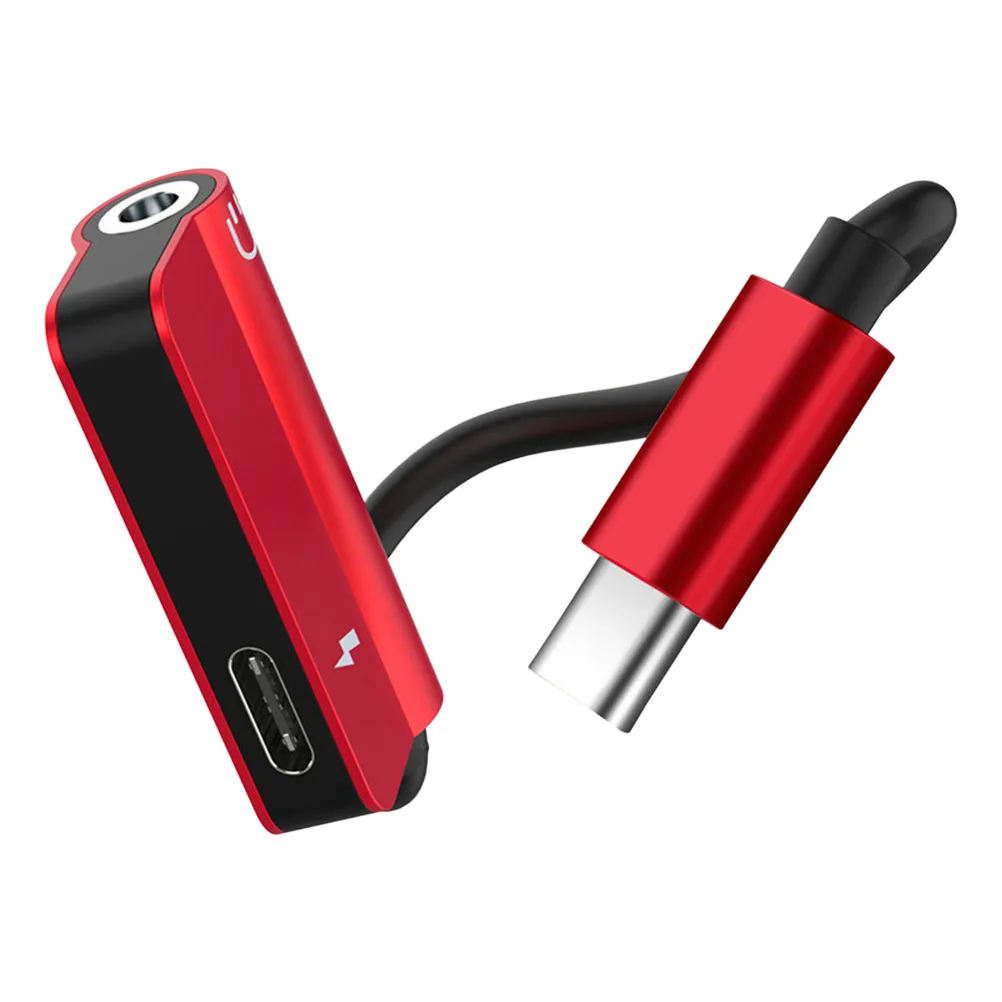 Type-C Headphone Adapter 3.5mm Audio Converter Red Color Plug Play Compatible for Business Travel Multifunction
Type-C Headphone Adapter 3.5mm Audio Converter Red Color Plug Play Compatible for Business Travel Multifunction